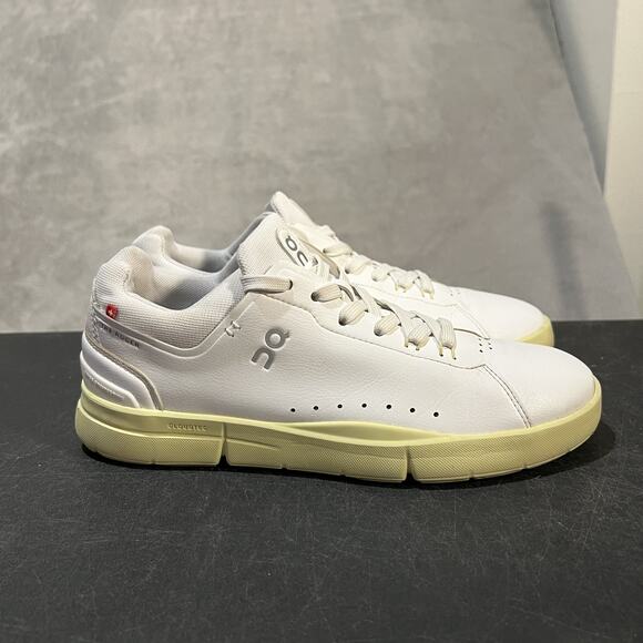 On Running Shoes - On The Roger Advantage Shoes Womens Size 8.5 CloudTec Leather Tennis Sneakers